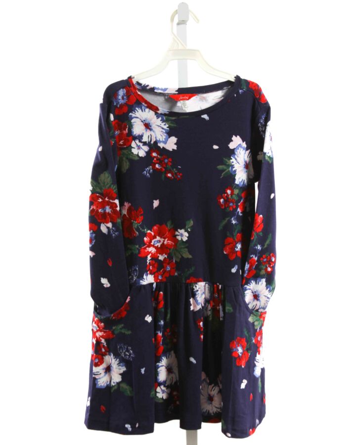 JOULES  NAVY  FLORAL  KNIT DRESS