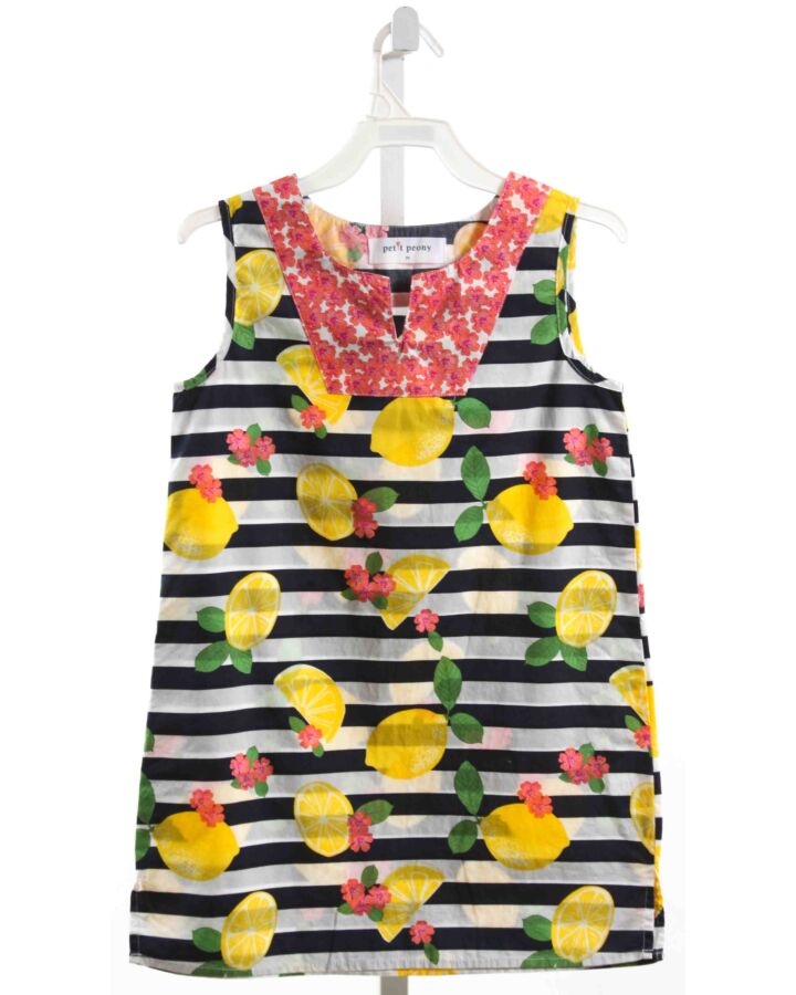 PETIT PEONY  YELLOW  PRINT  DRESS