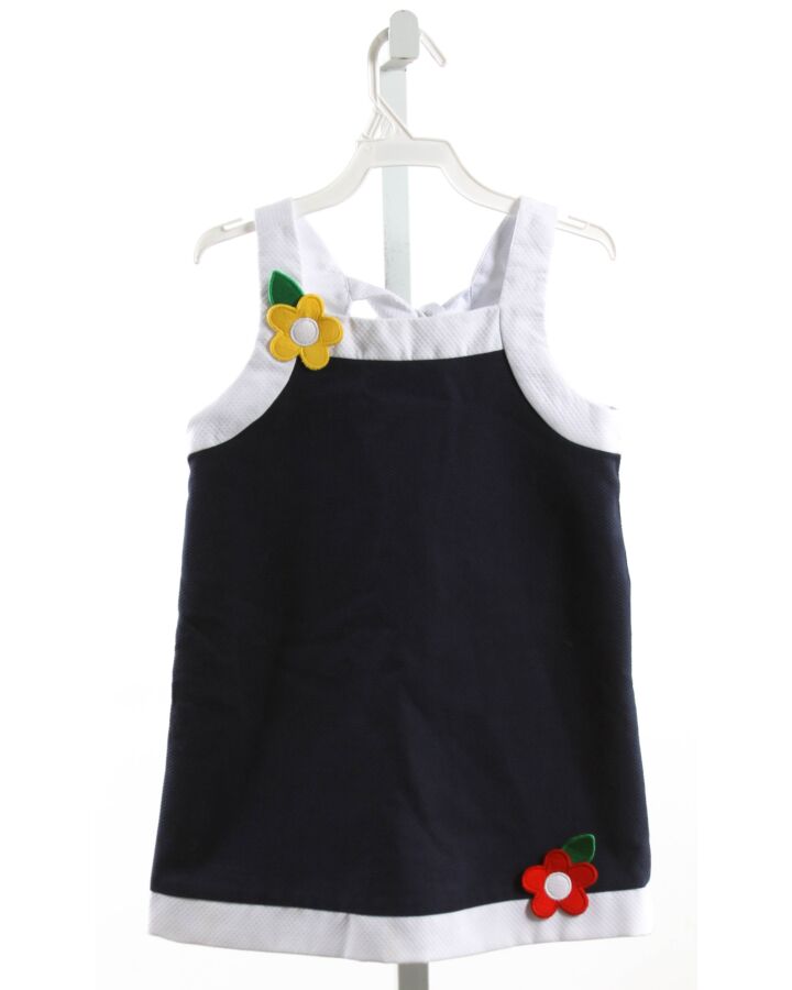 FLORENCE EISEMAN  NAVY PIQUE   DRESS