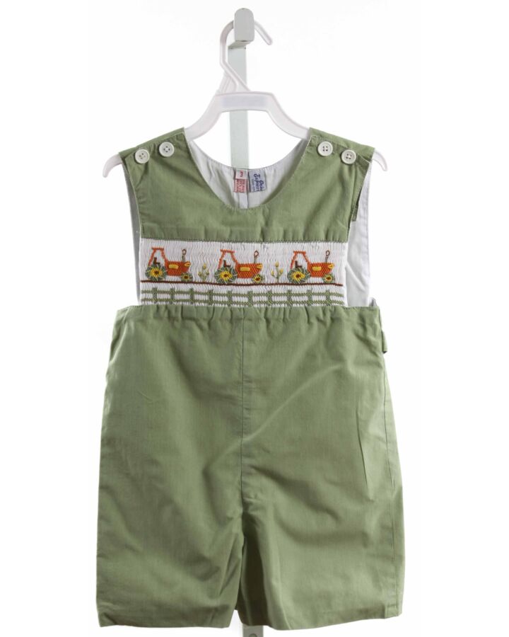 ORIENT EXPRESSED  GREEN   SMOCKED JON JON