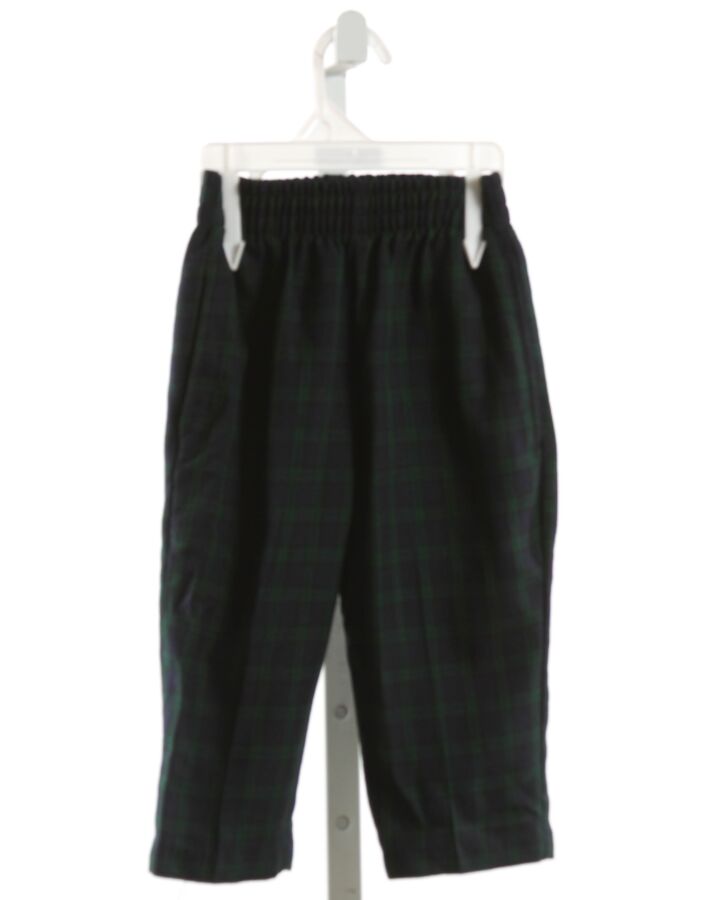 IMP  NAVY  PLAID  PANTS