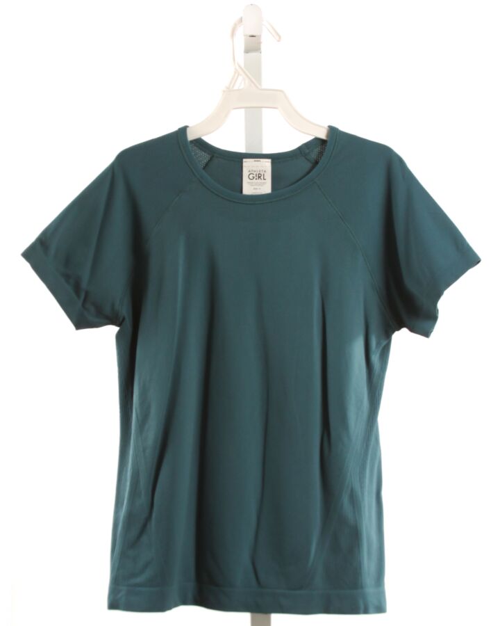 ATHLETA GIRL  GREEN    KNIT SS SHIRT