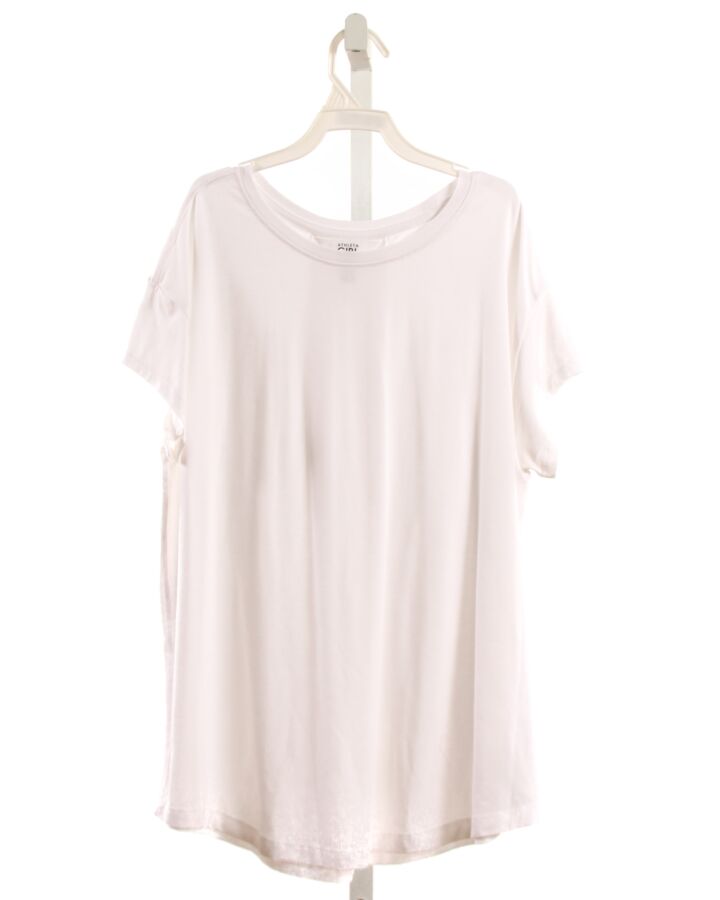 ATHLETA GIRL  WHITE    KNIT SS SHIRT