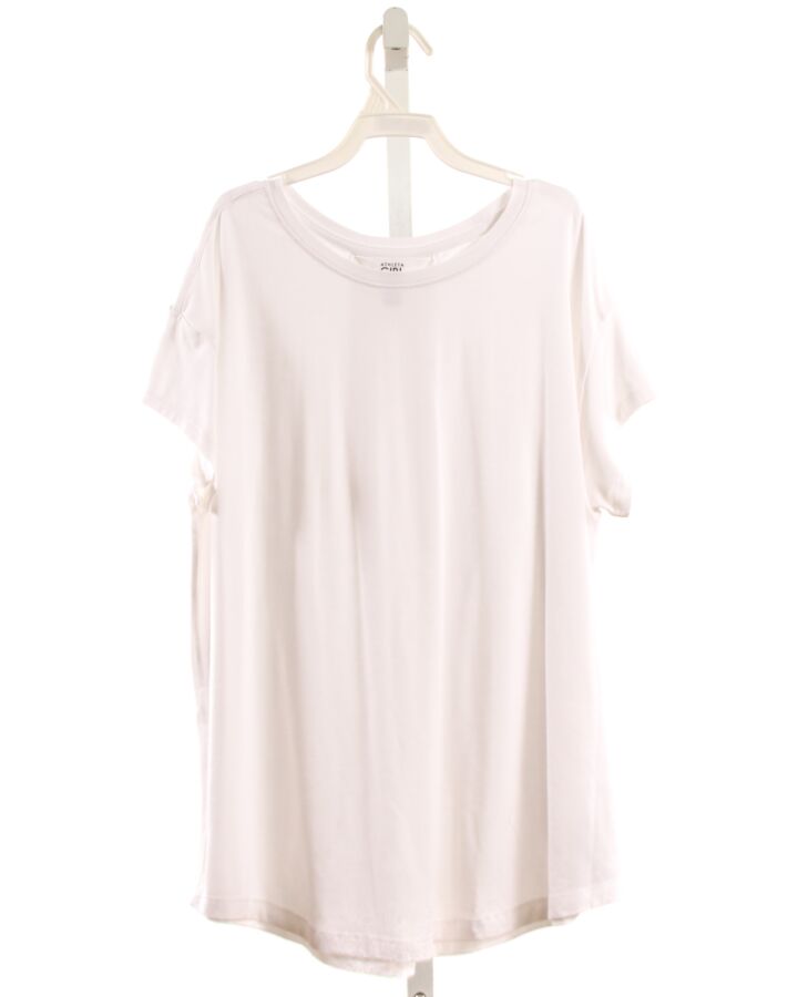 ATHLETA GIRL  WHITE    KNIT SS SHIRT