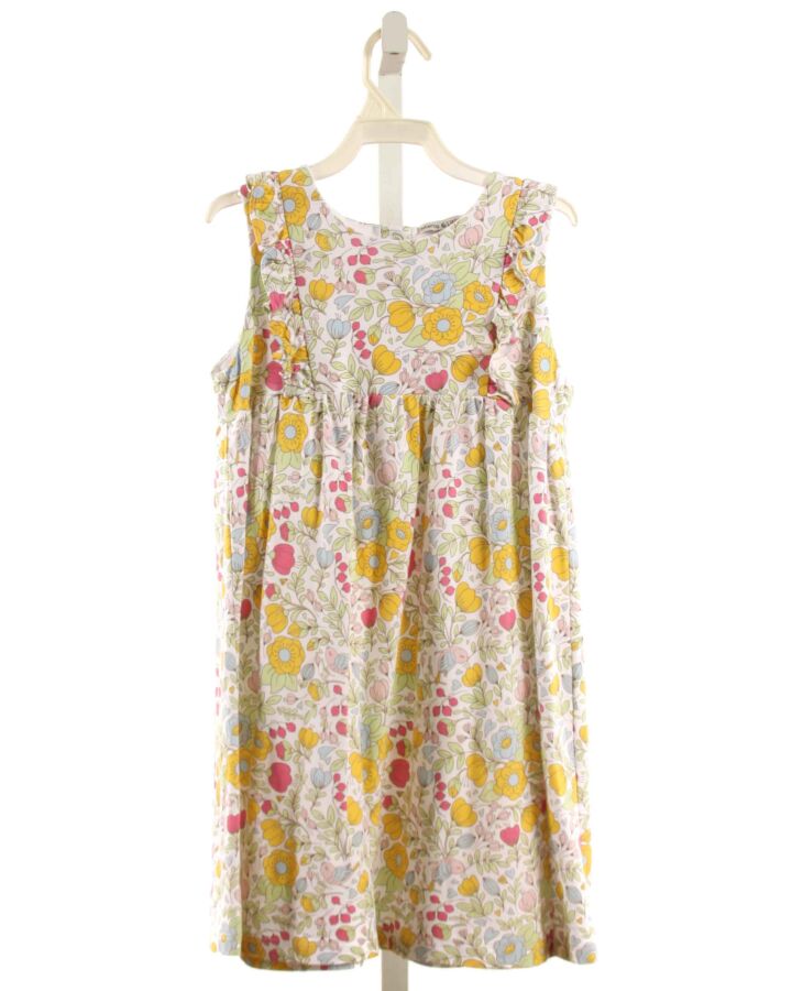 MARCO & LIZZY  YELLOW  FLORAL  KNIT DRESS