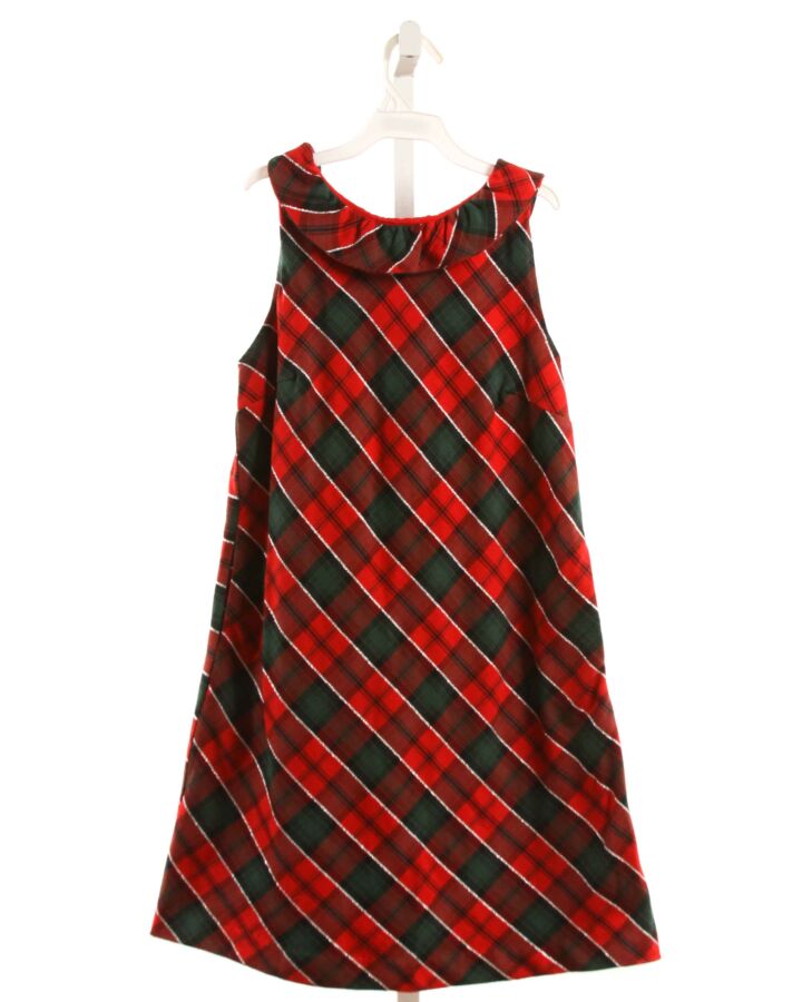 GABBY  RED  PLAID  DRESS