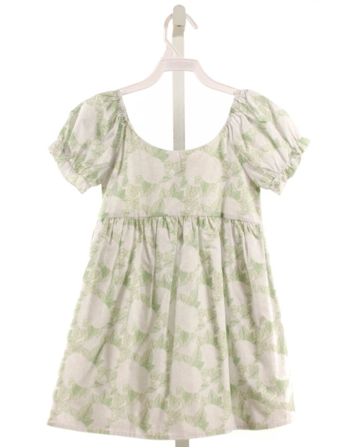 KATHLEEN MAEVE  GREEN   PRINTED DESIGN DRESS