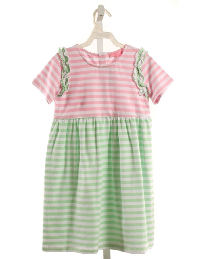 BISBY BY LITTLE ENGLISH  GREEN KNIT   DRESS