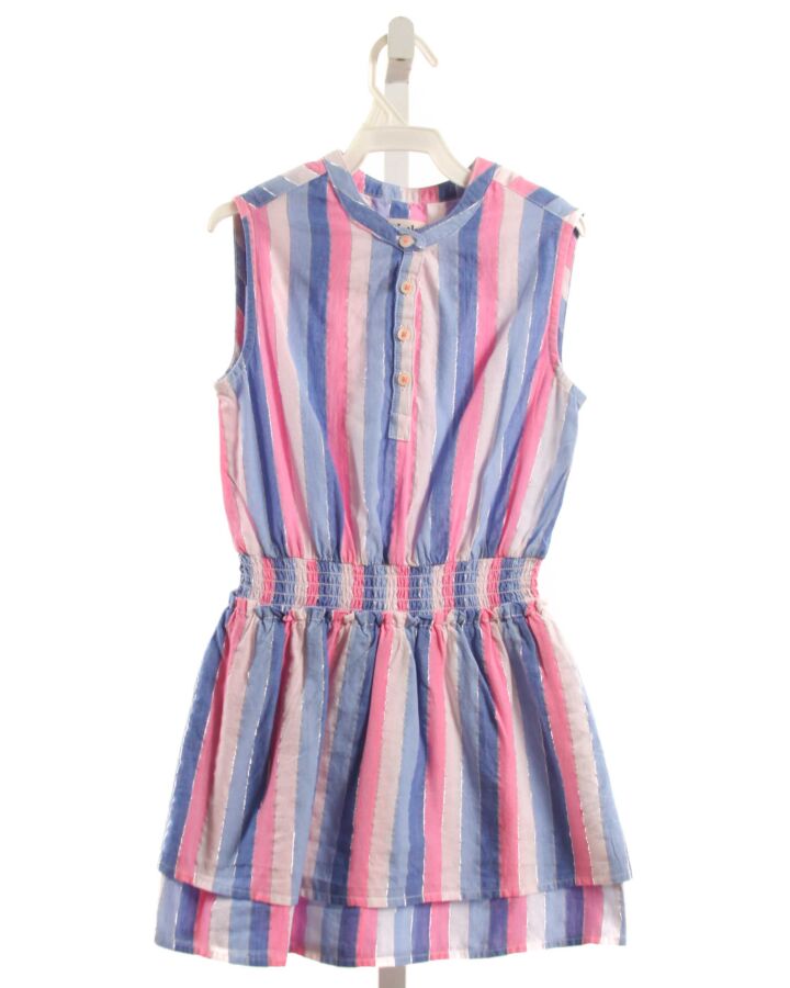 HATLEY  BLUE  STRIPED  DRESS