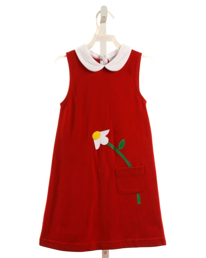 FLORENCE EISEMAN  RED PIQUE   DRESS