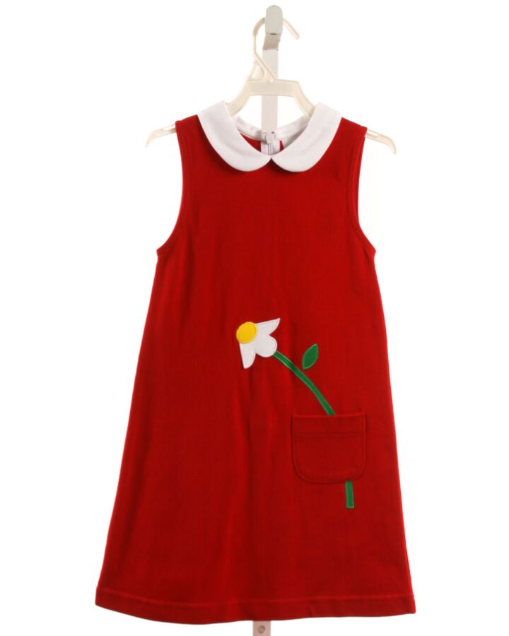 FLORENCE EISEMAN  RED PIQUE   DRESS