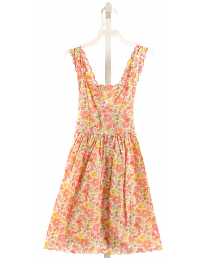 SAL & PIMENTA  ORANGE  FLORAL  DRESS