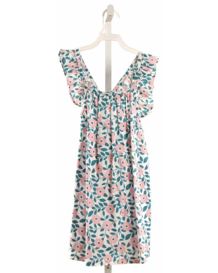 BISBY BY LITTLE ENGLISH  BLUE  FLORAL  DRESS