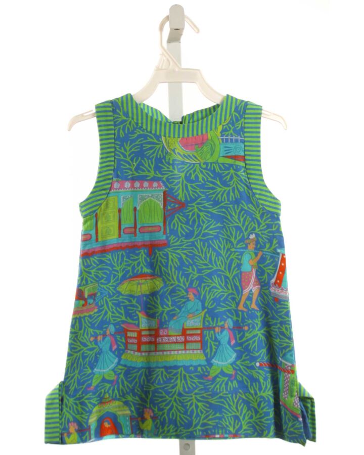 GRETCHEN SCOTT  GREEN   PRINTED DESIGN DRESS