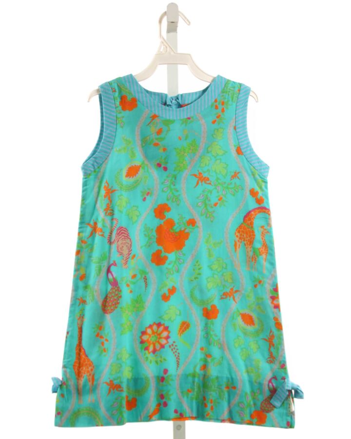 GRETCHEN SCOTT  GREEN   PRINTED DESIGN DRESS