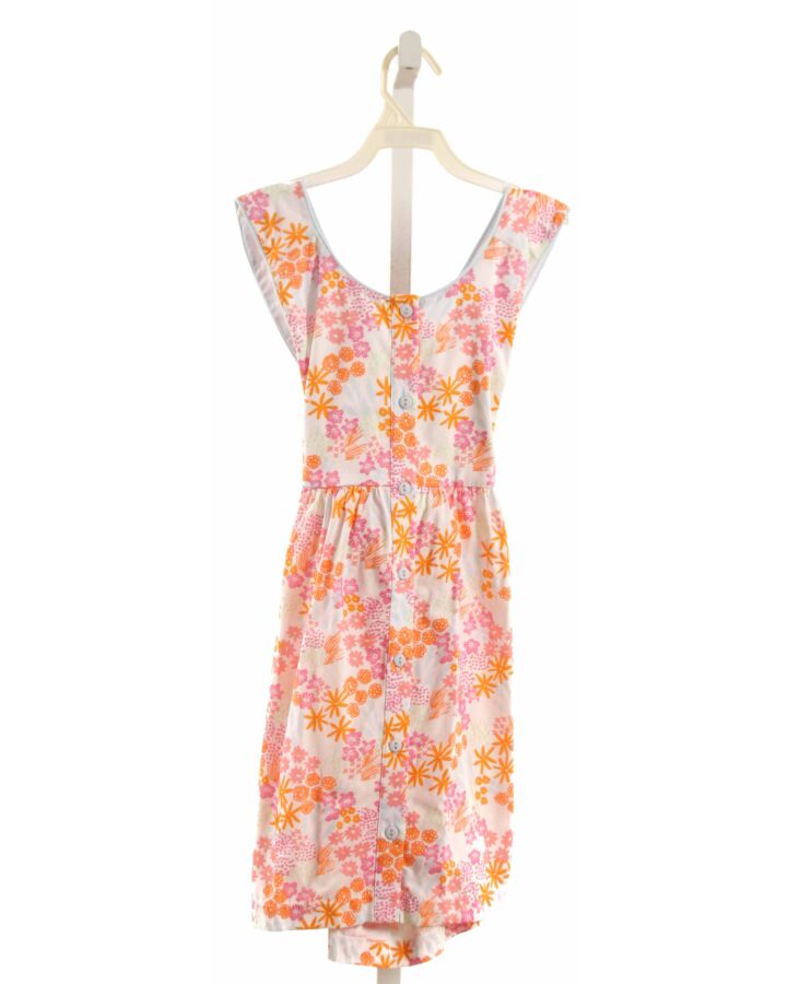 JAMES & LOTTIE  ORANGE  FLORAL  DRESS