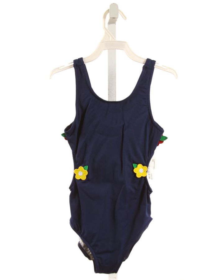 FLORENCE EISEMAN  BLUE    1-PIECE SWIMSUIT