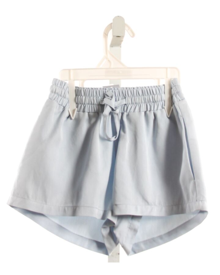 PLEAT.  LT BLUE    SHORTS