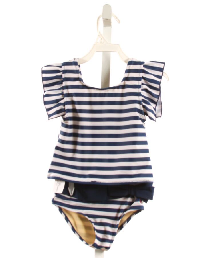 PINK CHICKEN  NAVY  STRIPED  2-PIECE SWIMSUIT