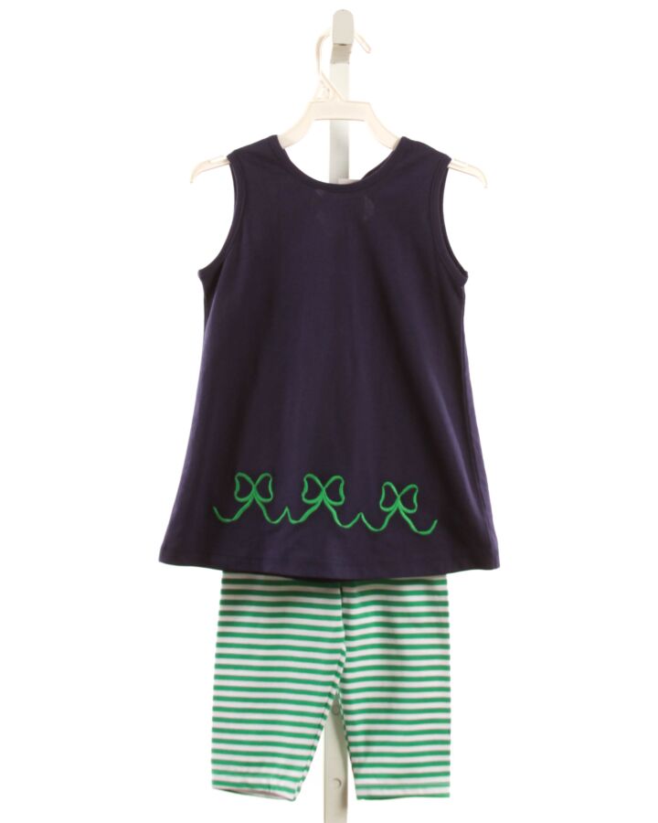 BAILEY BOYS  NAVY   APPLIQUED 2-PIECE OUTFIT