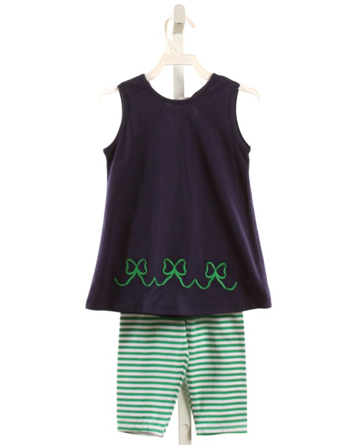 BAILEY BOYS  NAVY   APPLIQUED 2-PIECE OUTFIT