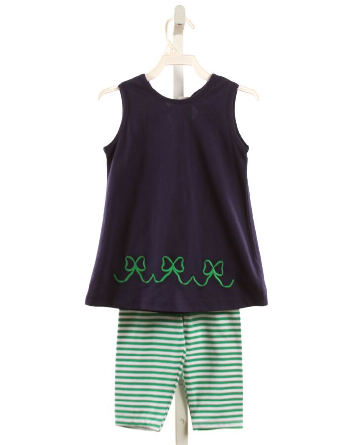 BAILEY BOYS  NAVY   APPLIQUED 2-PIECE OUTFIT