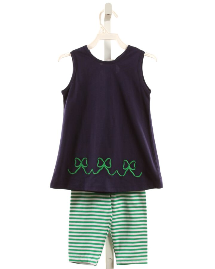 BAILEY BOYS  NAVY   APPLIQUED 2-PIECE OUTFIT