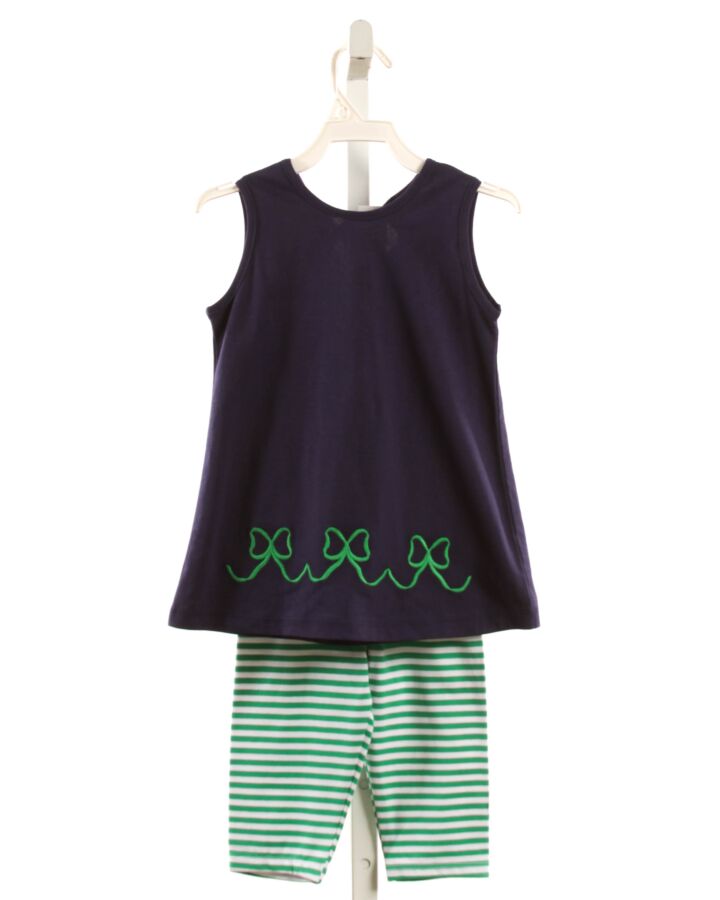 BAILEY BOYS  NAVY   APPLIQUED 2-PIECE OUTFIT