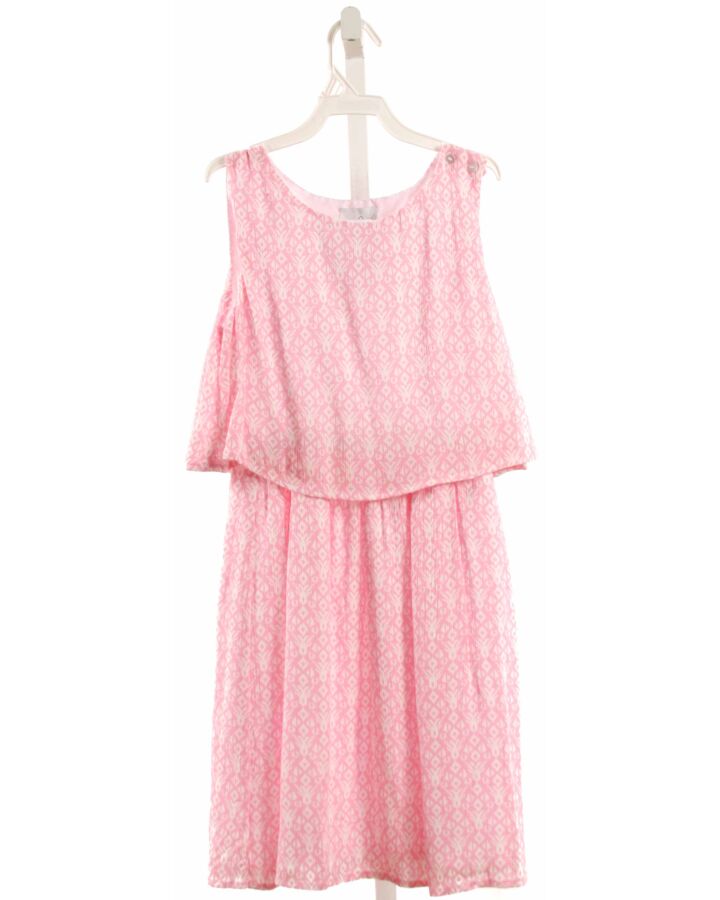 MAGGIE BREEN  PINK   PRINTED DESIGN DRESS