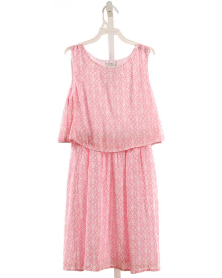 MAGGIE BREEN  PINK   PRINTED DESIGN DRESS