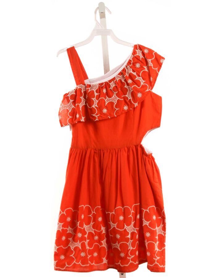 MAYORAL  ORANGE  FLORAL  DRESS