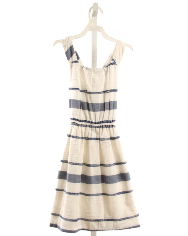 MAYORAL  WHITE  STRIPED  DRESS