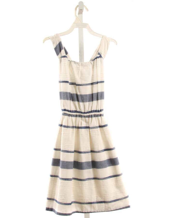 MAYORAL  WHITE  STRIPED  DRESS