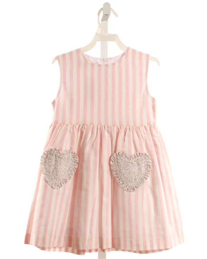 SAL & PIMENTA  PINK  STRIPED  DRESS