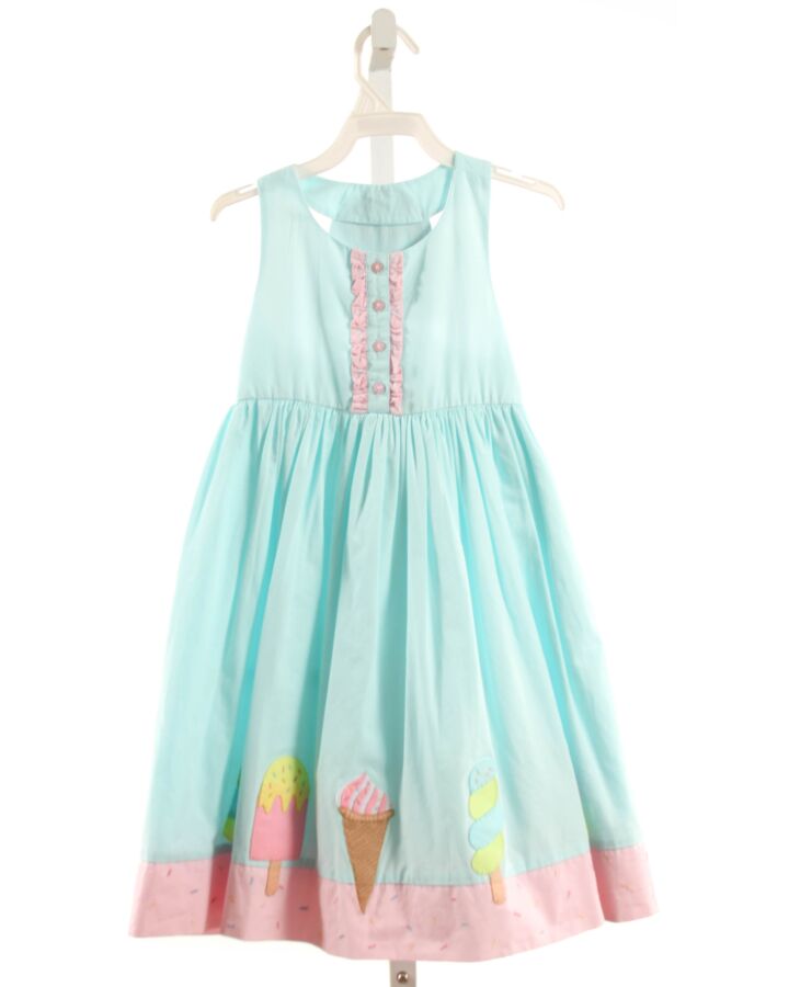 COTTON KIDS  BLUE    DRESS