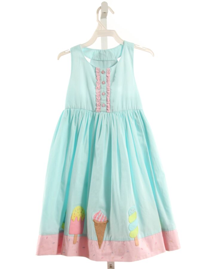 COTTON KIDS  BLUE    DRESS