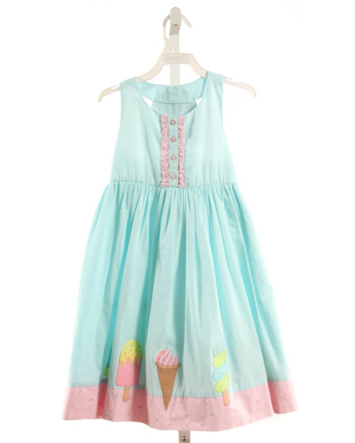 COTTON KIDS  BLUE    DRESS