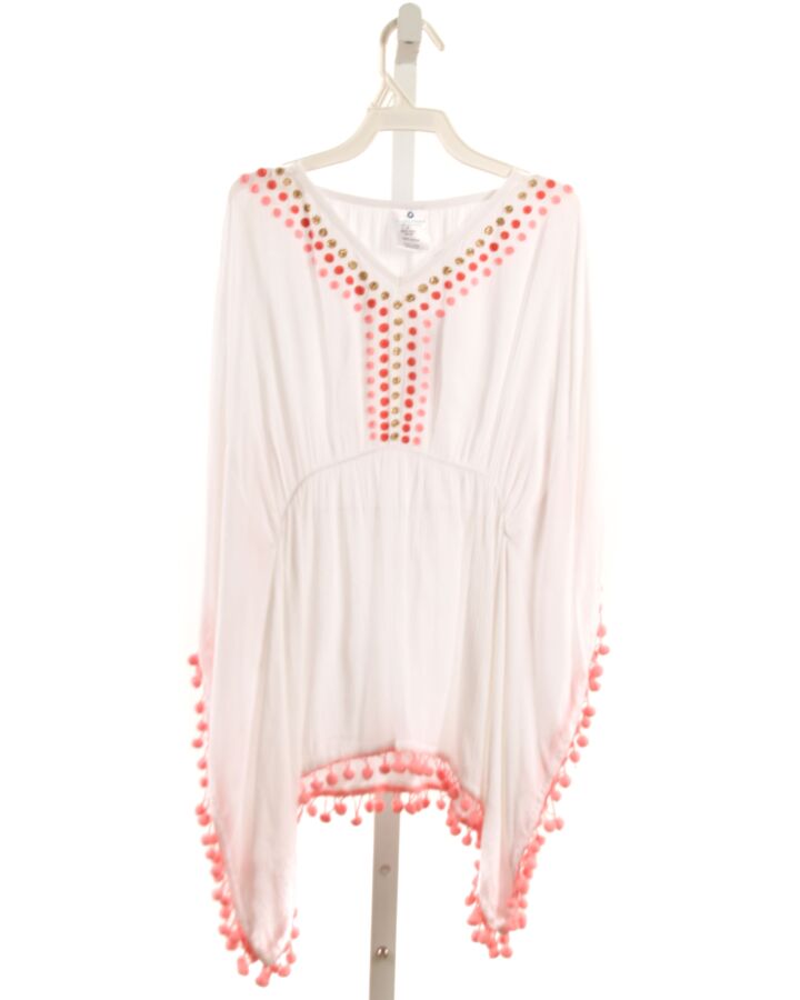 SNAPPER ROCK  WHITE   EMBROIDERED COVER UP