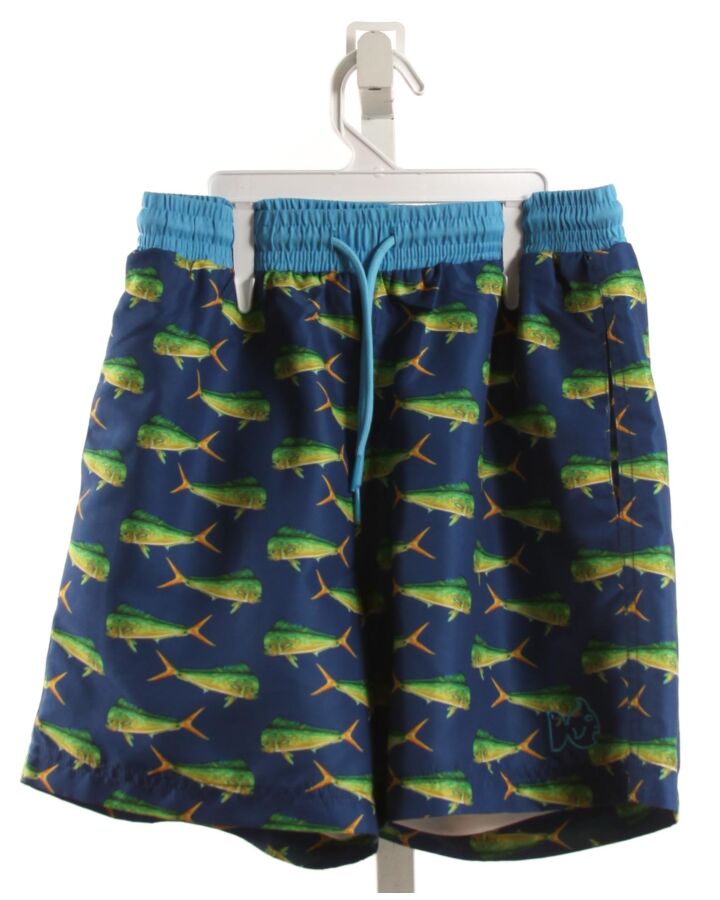 PRODOH  GREEN  PRINT  SWIM TRUNKS