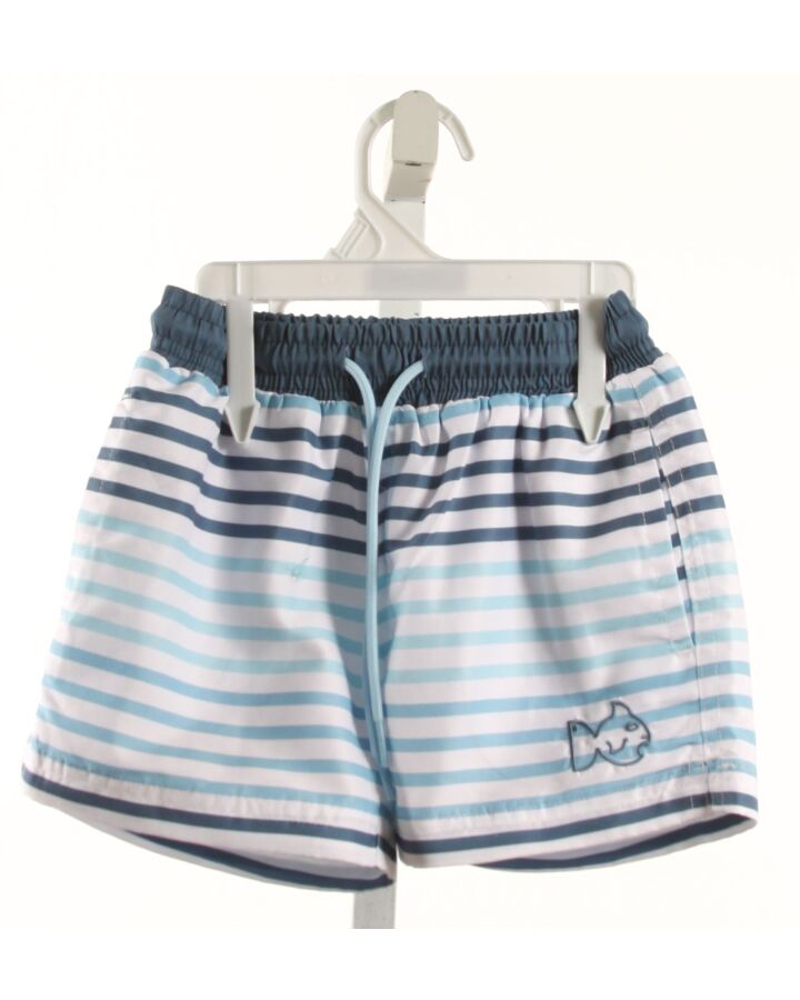 PRODOH  BLUE  STRIPED  SWIM TRUNKS