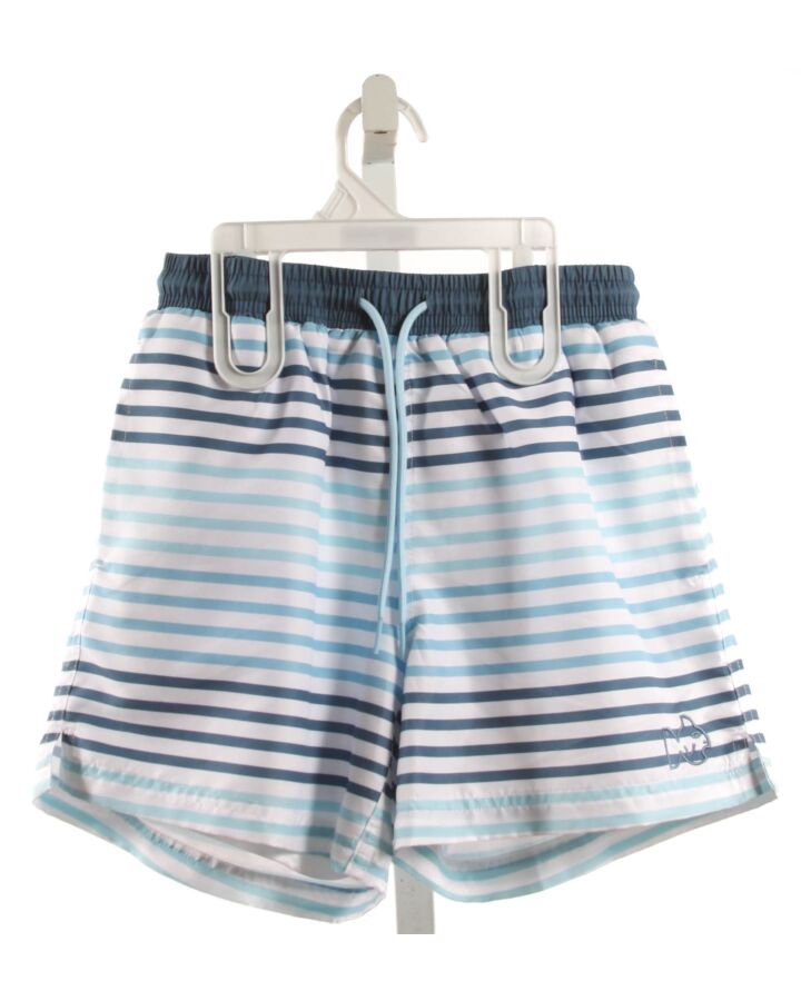 PRODOH  BLUE  STRIPED  SWIM TRUNKS