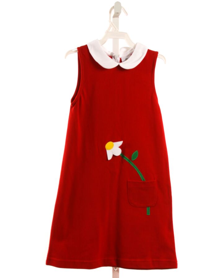 FLORENCE EISEMAN  RED PIQUE   DRESS