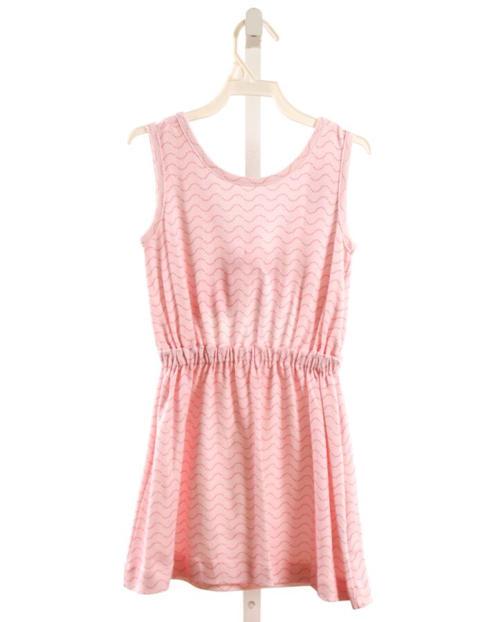 JAMES & LOTTIE  PINK   PRINTED DESIGN KNIT DRESS