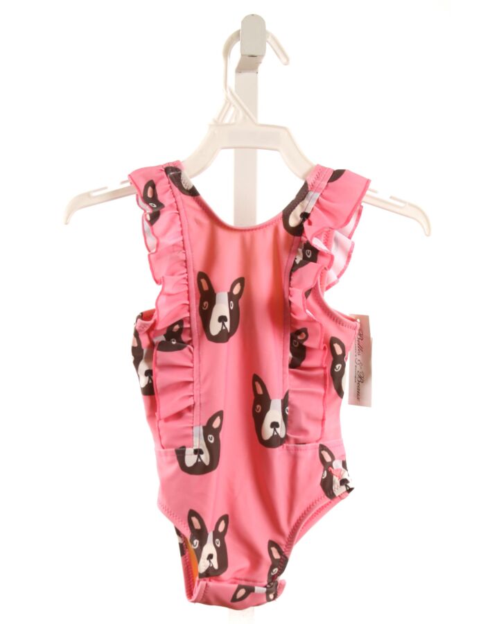 PINK CHICKEN  PINK   PRINTED DESIGN 1-PIECE SWIMSUIT