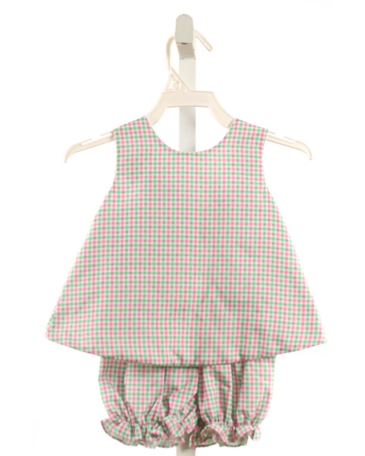 JAMES & LOTTIE  MULTI-COLOR  PLAID  2-PIECE OUTFIT