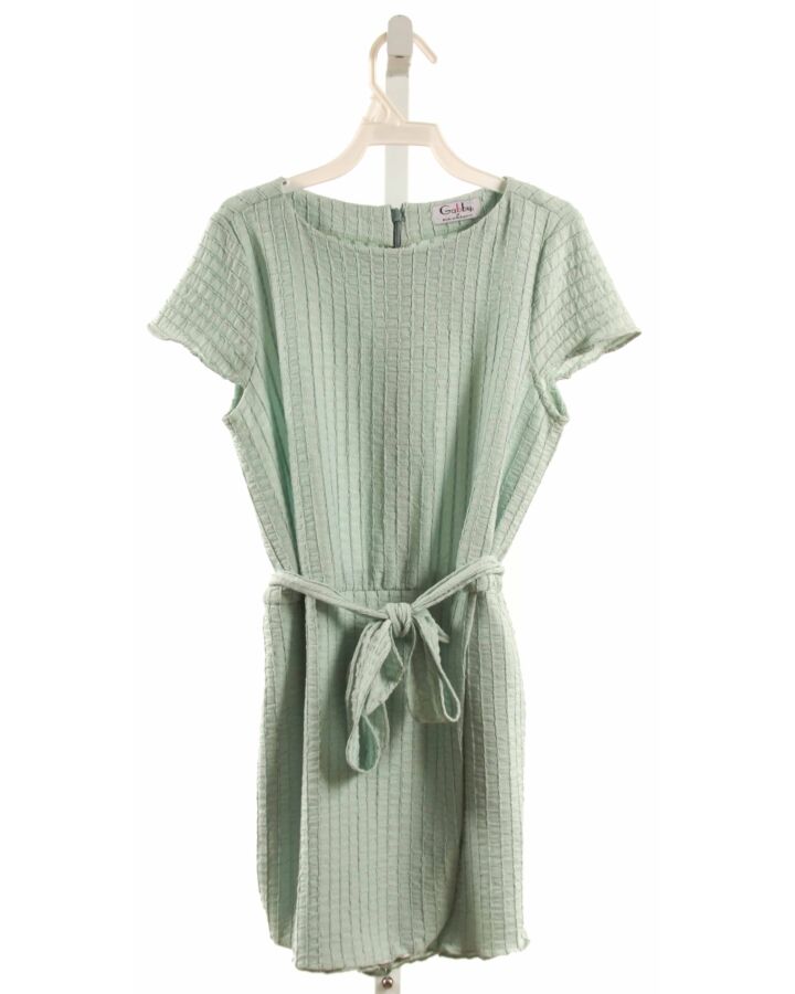 GABBY  MINT    KNIT ROMPER