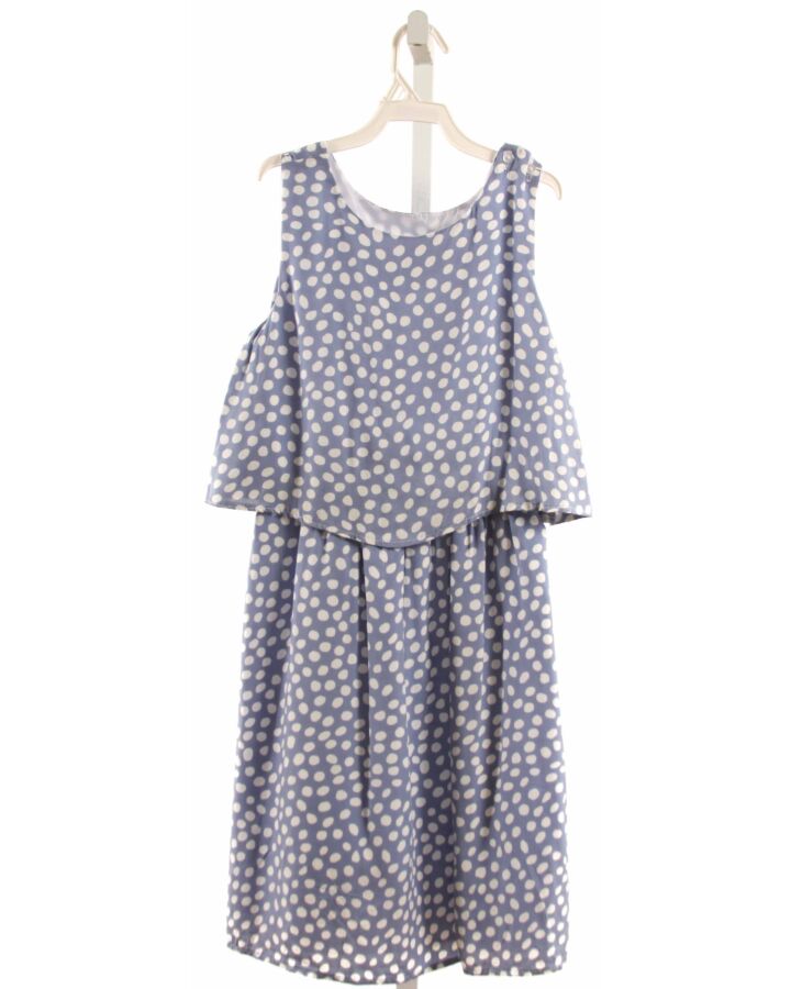 MAGGIE BREEN  BLUE  POLKA DOT  DRESS