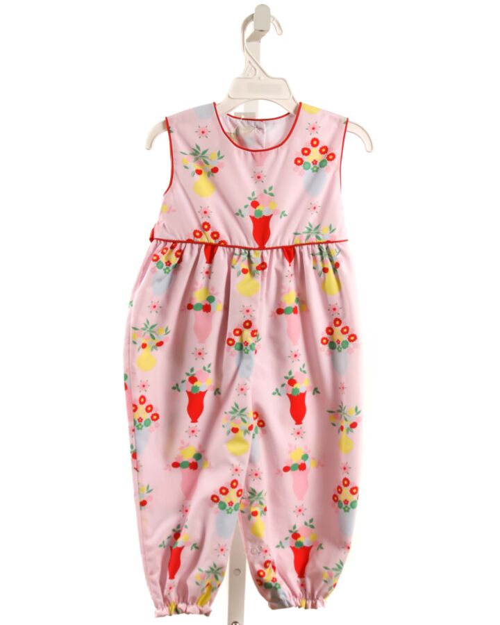 THE BEAUFORT BONNET COMPANY  PINK  FLORAL  ROMPER