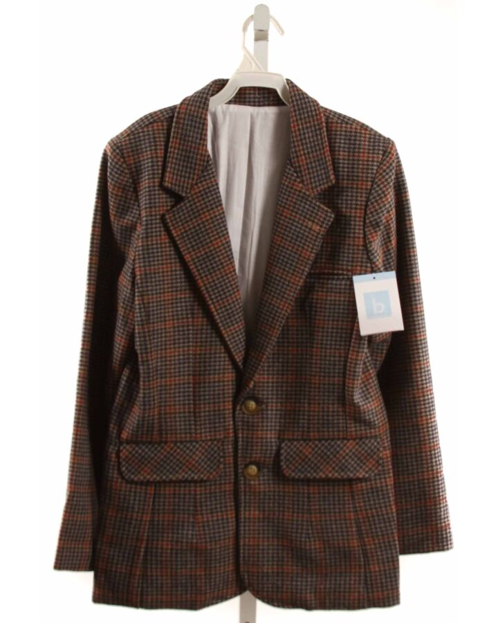 BELLA BLISS  MULTI-COLOR  HOUNDSTOOTH  BLAZER