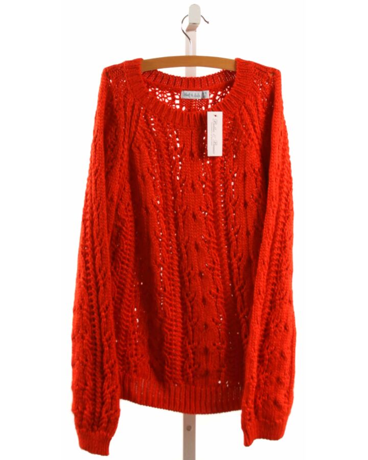 ABEL & LULA  RED    SWEATER